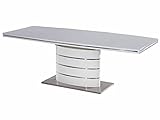 Esszimmertisch Ausziehbar Weiß MDF Esstisch modern Ausziehtisch Fano 4 Größen (180(240) cm)