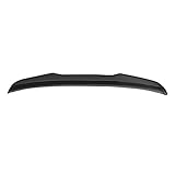 Qshzzz Spoiler& Wings Fit for Spoiler Wing I30N Hatchback Aufkleber Tuning Außenteile Zubehör 2017-up (Color : Gloss Black)