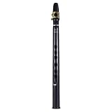 SHUIYUE Tasche Bb Saxophon Sax ABS mit Alt-Mundstücken 10 Stück Reed Tragetasche Holzblasinstrument,Mini-Saxop