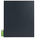 Moderner Briefkasten anthrazit-grau (RAL 7016) MOCAVI Box 111 Postkasten mit Zeitungsfach, rostfrei, groß, Wand-Briefkasten mit Zeitungsrolle hochwertig, deutsche Mark