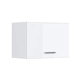 Vicco Küchenschrank Hängeschrank Unterschrank Küchenschränke Küchenunterschrank Arbeitsplatte, Möbel verfügbar in anthrazit und weiß (weiß ohne Arbeitsplatte, Hängeschrank 60 cm (flach))