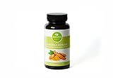 natures FINEST® Kurkuma Kapseln hochdosiert 1 Kapsel täglich - 3 Monats Kur - Curcumin Gehalt EINER Kapsel entspricht dem von ca. 12.000mg Kurkuma Pulver - Hohe Verträglichkeit ohne Pip