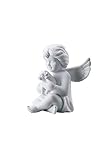Rosenthal - Engel mittel - Weiss matt - Engel mit Hund - Porzellan - 10