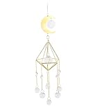 HLIANG Home Decoration New Aurora Crystal Suncatcher Decor Rainbow Maker Crystal Mobile Window Prisms Hanging Ornament for Home Garden Windspiele (Farbe : B)