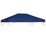 Blau Größe: 4 x 3 m (L x B) Kinder-Aufsitz-Quad mit Sound und Licht Rot Heim Garten Rasen Garten Garten Balkon Gartenbauten Pavillon-Rahmen Dächer fü