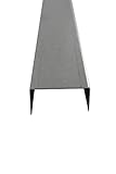 U-Profile Stahl Roh S235JR 3mm 4mm 5mm Länge 1,5m Träger U Blech Formstahl (4mm Stahl roh, 30/40/30mm)