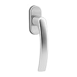 Nobily Fenstergriff Aluminium eloxiert - silberfarbig