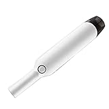 Xhlc Autostaubsauger Mini tragbarer Handstaubsauger mit 3 Zubehörteilen, bestückt mit diversem Zubehör, in alle Richtungen zu reinigen, grün/weiß