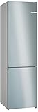 Bosch KGN392IDF Serie 4 Kühl-Gefrier-Kombination, 203 x 60 cm, 260 L Kühlen + 103 L Gefrieren, VitaFresh XXL längere Frische, NoFrost nie wieder abtauen, SuperKühlen schnellere Kühlung