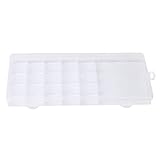 LeftSuper 020-02056 Multi-Grid-Aufbewahrungsbox Transparente Kunststoffbox Schmuck-Dressing-Box