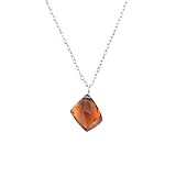 InfinityGemsArt Natural Santa Ana Madeira Citrine Gemstone Fancy Cut Crystals Dainty Pendant Necklace Jewelry Gift for her, Birthstone, Energy Healing Stones, 925 Sterling Silver 18