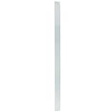 LEO’s - 100 x Klemmschienen Transparent DIN A5 (210 mm) FH 3-4 mm für ca. 30 Blatt - Klemmschiene zum Binden von ungelochten Papier Unterlagen und Blattsammlungen - Klemmleiste aus Hart-PVC