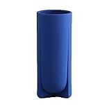 Zxbnnsdjlhgdh vase groß Keramik Geometrische Vase Kreative Persönlichkeit Hydrokulturer Blumentopf Wohnzimmer Coffee Shop Hotel Wohnkultur (Color : Blue)