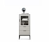 Liudan Weinschrank Moderner minimalistischer Massivholzweinkabinett, kreativer Glasanzeigespeicherweinkabinett for Wohnzimmer und Zuhause (Style : E)