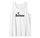 Lustiges Biathlon Motiv für Biathleten Tank Top