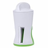 KJ-KUIJHFF Heavy Duty Spiralizer Gemüseschneider Tragbarer Schäler Edelstahl Spiralschneider Kartoffeln Pasta Nudel Zucchini Spaghetti Maker Kartoffelsp