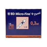 BD MicroFine 0.3ml Insulinspritzen U100 Demi, einen Artik