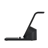 Magnetisches kabelloses Ladegerät 3 in 1 - 15W kabellose Ladestation für mehrere Geräte,Ladestation für iPhone 12 13 Pro/Max/Mini,AirPods 2/3/Pro,IWatch 2/3/4/5/6/7(QC3.0 Adapter) (Black)