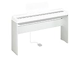 Yamaha L-125WH Digital Piano-Ständer, weiß – Robuster, langlebiger Ständer in schlichtem Design – Passend für das Digital Piano P-125 von Y