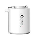 Luftpumpe mit 1300mAH Batterie Typ C Wiederaufladbare Luftpumpe Schnellaufblasen Entlüften für Luftmatratze Poolspielzeug mit leichter aufblasbarer Pumpe für Outdoor Camping Inflator Deflatorpump