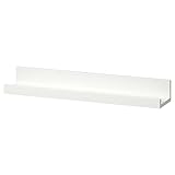 IKEA Mosslanda Bilderleiste Weiß, Holz, White, 55x 12 x 7