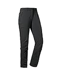 Schöffel Pants Engadin1 Zip Off, elastische Damen Hose mit Zip-Off Funktion, kühlende und schnell trocknende Outdoor Hose für Frauen Damen, asphalt, 42