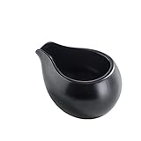 Soßenwärmer Soßenboot Soßenschüssel Keramikmilchkrugsgießer Boot 100ml Kaffee Kleine Milchschale Geeignet for Haushalt Multifunktionale Sojasauce Pitcher 3 Stück Milchbehälter Soßenkrug Mini-Milchk