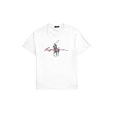 Ralph Lauren Slim Fit T-Shirt aus Baumwolle mit Rundhalsausschnitt 858444 001, weiß, S