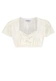 Stockerpoint Damen Dirndlbluse B-3033 Kleid für besondere Anlässe, Creme, 38