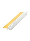 30 x Anputzleiste 6 mm mit Schutzlippe 260 cm = 78 lfdm Anputzleiste APU-Leiste APU Putzleiste Fensterleiste Fensterp