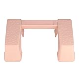 Toilettenhocker, Faltbarer Tritthocker Innovativ für Badezimmer für Zuhause (Rosa)