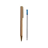 Pencilfabrik® Kugelschreiber mit 2 Minen, in blau und schwarz (1 Stift, 1 Ersatzmine)