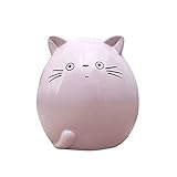 WDBB Sparschweine Keramik niedliche rosa Katze Piggy Bank kreative münze Bank wear-resistente geldbank Kinder Geburtstag große kapazität Spardose (Color : Pink)