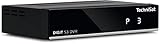 TechniSat DIGIT S3 DVR - hochwertiger digital HD Sat Receiver (HDTV, DVB-S/S2, PVR Aufnahmefunktion, Timeshift, HDMI, USB, vorinstallierte Programmlisten, Unicable tauglich, AAC-LC) schw
