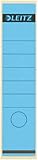 LEITZ® Rückenschild, selbstklebend, Papier, breit/lang, 61 x 285 mm, blau (100 Stück), Sie erhalten 1 Packung á 100 Stück