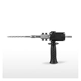 XLKJS Tragbare elektrische Bohrer-Adapter-Hubklopfen-Säge Elektrische Bohrmaschine zum elektrischen Sägemaschend-Holz-Schneidwerkzeug-Sägeblatt-Holzbearbeitung (Color : Black)