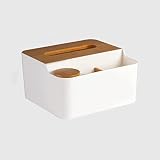 WYBFZTT-188. Home Aufbewahrungsboxen Dispenser Fall Büro Organizer for WC, Badezimmer, Schlafzimmer (Color : White)