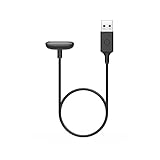 Fitbit Unisex-Adult Charge 5 Retail Charging Cable Activity Tracker, Black, One S