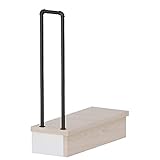 Riyyow Übergangshandlauf FÜSSE 1 Schritt, Treppengeländer mit Montagezubehör Veranda-Handschienen für den Außenbereich, Handlauf-Streikposten für Außentreppen Außenschritte (Size : 50cm(1.6ft))