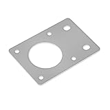 42-Series Stepper Motor Mounting Plate Support Fixed Sheet Bracket for 2020 2040 3D Printer Accessories Black