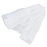 Faceuer Foto Requisiten, Hochzeitsschleier bequem auf dem Kopf zu tragen Schleier Dekorativ für Party für Fotografie für Hochzeit für Rollenspiele(TS-51311)