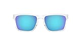 Oakley Unisex Oo9448-0457 Sonnenbrille, Polished Cleap/Prizm Sapphire, One S