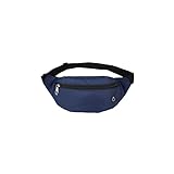 QZH Bauchtaschen für Damen, Damen Gürteltasche Handy Gürteltasche Tasche für Herren Damen Casual Schulter Umhängetasche für Damen Gürtel Unisex Hüfttasche (Blau)