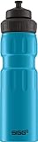 SIGG WMB Sports Blue Touch Sport Trinkflasche (0.75 L), schadstofffreie und auslaufsichere Trinkflasche, federleichte Trink