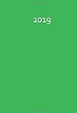 Mini Kalender 2019 - Grashüpfer (grün) - ca. DIN A6, 1 Woche pro S