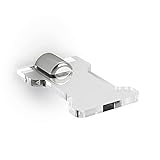 Pkfinrd Kopfhörerständer Kopfhöreraufhänger Wandhalterung Wandstand Acryl Headset Halter Kopfhörer RAC for Gaming Kopfhörer (Color : Clear, Size : One Size)