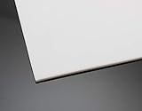 PTFE Teflon Platte 200x200mm Weiß in 6 Stärken von 0,5-5mm auswählbar (Materialstärke 1,0mm)