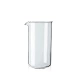 Bodum 1503-10 Kaffeepresse Ersatzbecher, Glas - 3 Tassen, Transparent (Kapazität: drei Tassen, 0,35 L, 12 oz)