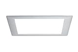 Paulmann LED Deckenleuchte Premium Line Panel Aluminiumfarben Satin | LEDs fest verbaut 8W 550lm tageslichtweiß | 926.11