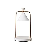 Nachttischlampe Retro Aromatherapie Kerzenlampe Dimmable Schlafzimmer Plug-In romantische Nachttisch Schmelzende Wachslampe Indoor Dekoration Schmelzende Kerzenlampe Tischlampe ( Color : White )